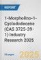 1-Morpholino-1-Cyclododecene (CAS 3725-39-1) Industry Research 2025: Global and Regional Market Trends 2019-2024 and Forecast to 2029 - Product Image