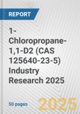 1-Chloropropane-1,1-D2 (CAS 125640-23-5) Industry Research 2025: Global and Regional Market Trends 2019-2024 and Forecast to 2029- Product Image