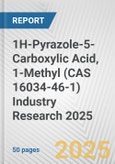 1H-Pyrazole-5-Carboxylic Acid, 1-Methyl (CAS 16034-46-1) Industry Research 2025: Global and Regional Market Trends 2019-2024 and Forecast to 2029- Product Image