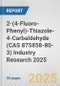 2-(4-Fluoro-Phenyl)-Thiazole-4-Carbaldehyde (CAS 875858-80-3) Industry Research 2025: Global and Regional Market Trends 2019-2024 and Forecast to 2029 - Product Image