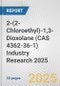 2-(2-Chloroethyl)-1,3-Dioxolane (CAS 4362-36-1) Industry Research 2025: Global and Regional Market Trends 2019-2024 and Forecast to 2029 - Product Thumbnail Image