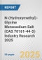 N-(Hydroxymethyl)-Glycine Monosodium Salt (CAS 70161-44-3) Industry Research 2025: Global and Regional Market Trends 2019-2024 and Forecast to 2029 - Product Thumbnail Image