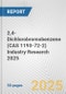2,4-Dichlorobromobenzene (CAS 1193-72-2) Industry Research 2025: Global and Regional Market Trends 2019-2024 and Forecast to 2029 - Product Image