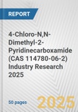 4-Chloro-N,N-Dimethyl-2-Pyridinecarboxamide (CAS 114780-06-2) Industry Research 2025: Global and Regional Market Trends 2019-2024 and Forecast to 2029- Product Image