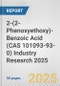 2-(2-Phenoxyethoxy)-Benzoic Acid (CAS 101093-93-0) Industry Research 2025: Global and Regional Market Trends 2019-2024 and Forecast to 2029 - Product Thumbnail Image