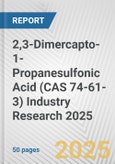2,3-Dimercapto-1-Propanesulfonic Acid (CAS 74-61-3) Industry Research 2025: Global and Regional Market Trends 2019-2024 and Forecast to 2029- Product Image