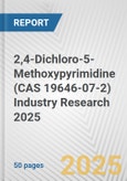 2,4-Dichloro-5-Methoxypyrimidine (CAS 19646-07-2) Industry Research 2025: Global and Regional Market Trends 2019-2024 and Forecast to 2029- Product Image