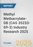Methyl Methacrylate-D8 (CAS 35233-69-3) Industry Research 2025: Global and Regional Market Trends 2019-2024 and Forecast to 2029- Product Image