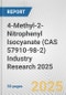 4-Methyl-2-Nitrophenyl Isocyanate (CAS 57910-98-2) Industry Research 2025: Global and Regional Market Trends 2019-2024 and Forecast to 2029 - Product Thumbnail Image