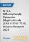 N-(2,4-Difluorophenyl)-Piperazine Dihydrochloride (CAS 115761-77-8) Industry Research 2025: Global and Regional Market Trends 2019-2024 and Forecast to 2029 - Product Image