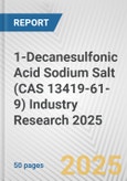 1-Decanesulfonic Acid Sodium Salt (CAS 13419-61-9) Industry Research 2025: Global and Regional Market Trends 2019-2024 and Forecast to 2029- Product Image