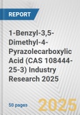 1-Benzyl-3,5-Dimethyl-4-Pyrazolecarboxylic Acid (CAS 108444-25-3) Industry Research 2025: Global and Regional Market Trends 2019-2024 and Forecast to 2029- Product Image