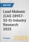 Lead Maleate (CAS 28957-52-0) Industry Research 2025: Global and Regional Market Trends 2019-2024 and Forecast to 2029 - Product Image