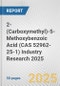 2-(Carboxymethyl)-5-Methoxybenzoic Acid (CAS 52962-25-1) Industry Research 2025: Global and Regional Market Trends 2019-2024 and Forecast to 2029 - Product Thumbnail Image