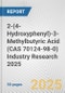 2-(4-Hydroxyphenyl)-3-Methylbutyric Acid (CAS 70124-98-0) Industry Research 2025: Global and Regional Market Trends 2019-2024 and Forecast to 2029 - Product Thumbnail Image
