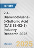 2,4-Diaminotoluene-5-Sulfonic Acid (CAS 88-52-8) Industry Research 2025: Global and Regional Market Trends 2019-2024 and Forecast to 2029- Product Image