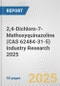 2,4-Dichloro-7-Methoxyquinazoline (CAS 62484-31-5) Industry Research 2025: Global and Regional Market Trends 2019-2024 and Forecast to 2029 - Product Image