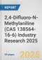 2,4-Difluoro-N-Methylaniline (CAS 138564-16-6) Industry Research 2025: Global and Regional Market Trends 2019-2024 and Forecast to 2029 - Product Thumbnail Image