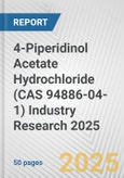 4-Piperidinol Acetate Hydrochloride (CAS 94886-04-1) Industry Research 2025: Global and Regional Market Trends 2019-2024 and Forecast to 2029- Product Image