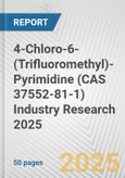 4-Chloro-6-(Trifluoromethyl)-Pyrimidine (CAS 37552-81-1) Industry Research 2025: Global and Regional Market Trends 2019-2024 and Forecast to 2029- Product Image