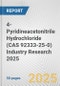 4-Pyridineacetonitrile Hydrochloride (CAS 92333-25-0) Industry Research 2025: Global and Regional Market Trends 2019-2024 and Forecast to 2029 - Product Image