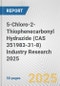 5-Chloro-2-Thiophenecarbonyl Hydrazide (CAS 351983-31-8) Industry Research 2025: Global and Regional Market Trends 2019-2024 and Forecast to 2029 - Product Image