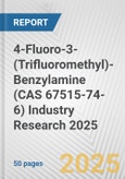 4-Fluoro-3-(Trifluoromethyl)-Benzylamine (CAS 67515-74-6) Industry Research 2025: Global and Regional Market Trends 2019-2024 and Forecast to 2029- Product Image