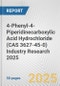 4-Phenyl-4-Piperidinecarboxylic Acid Hydrochloride (CAS 3627-45-0) Industry Research 2025: Global and Regional Market Trends 2019-2024 and Forecast to 2029 - Product Thumbnail Image