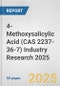 4-Methoxysalicylic Acid (CAS 2237-36-7) Industry Research 2025: Global and Regional Market Trends 2019-2024 and Forecast to 2029 - Product Image
