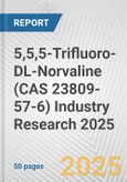 5,5,5-Trifluoro-DL-Norvaline (CAS 23809-57-6) Industry Research 2025: Global and Regional Market Trends 2019-2024 and Forecast to 2029- Product Image