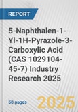 5-Naphthalen-1-Yl-1H-Pyrazole-3-Carboxylic Acid (CAS 1029104-45-7) Industry Research 2025: Global and Regional Market Trends 2019-2024 and Forecast to 2029- Product Image