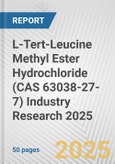 L-Tert-Leucine Methyl Ester Hydrochloride (CAS 63038-27-7) Industry Research 2025: Global and Regional Market Trends 2019-2024 and Forecast to 2029- Product Image