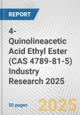 4-Quinolineacetic Acid Ethyl Ester (CAS 4789-81-5) Industry Research 2025: Global and Regional Market Trends 2019-2024 and Forecast to 2029- Product Image