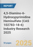 4,5-Diamino-6-Hydroxypyrimidine Hemisulfate (CAS 102783-18-6) Industry Research 2025: Global and Regional Market Trends 2019-2024 and Forecast to 2029- Product Image
