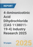 4-Aminonicotinic Acid Dihydrochloride (CAS 1138011-19-4) Industry Research 2025: Global and Regional Market Trends 2019-2024 and Forecast to 2029- Product Image