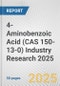 4-Aminobenzoic Acid (CAS 150-13-0) Industry Research 2025: Global and Regional Market Trends 2019-2024 and Forecast to 2029 - Product Thumbnail Image