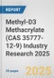 Methyl-D3 Methacrylate (CAS 35777-12-9) Industry Research 2025: Global and Regional Market Trends 2019-2024 and Forecast to 2029 - Product Thumbnail Image