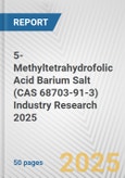 5-Methyltetrahydrofolic Acid Barium Salt (CAS 68703-91-3) Industry Research 2025: Global and Regional Market Trends 2019-2024 and Forecast to 2029- Product Image