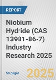 Niobium Hydride (CAS 13981-86-7) Industry Research 2025: Global and Regional Market Trends 2019-2024 and Forecast to 2029- Product Image
