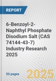 6-Benzoyl-2-Naphthyl Phosphate Disodium Salt (CAS 74144-43-7) Industry Research 2025: Global and Regional Market Trends 2019-2024 and Forecast to 2029- Product Image