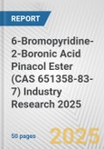 6-Bromopyridine-2-Boronic Acid Pinacol Ester (CAS 651358-83-7) Industry Research 2025: Global and Regional Market Trends 2019-2024 and Forecast to 2029- Product Image