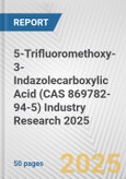 5-Trifluoromethoxy-3-Indazolecarboxylic Acid (CAS 869782-94-5) Industry Research 2025: Global and Regional Market Trends 2019-2024 and Forecast to 2029- Product Image