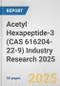 Acetyl Hexapeptide-3 (CAS 616204-22-9) Industry Research 2025: Global and Regional Market Trends 2019-2024 and Forecast to 2029 - Product Thumbnail Image