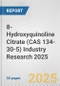 8-Hydroxyquinoline Citrate (CAS 134-30-5) Industry Research 2025: Global and Regional Market Trends 2019-2024 and Forecast to 2029 - Product Image