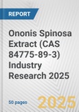 Ononis Spinosa Extract (CAS 84775-89-3) Industry Research 2025: Global and Regional Market Trends 2019-2024 and Forecast to 2029- Product Image
