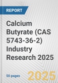 Calcium Butyrate (CAS 5743-36-2) Industry Research 2025: Global and Regional Market Trends 2019-2024 and Forecast to 2029- Product Image