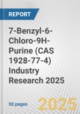 7-Benzyl-6-Chloro-9H-Purine (CAS 1928-77-4) Industry Research 2025: Global and Regional Market Trends 2019-2024 and Forecast to 2029- Product Image