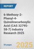 6-Methoxy-2-Phenyl-4-Quinolinecarboxylic Acid (CAS 32795-58-7) Industry Research 2025: Global and Regional Market Trends 2019-2024 and Forecast to 2029- Product Image