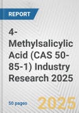 4-Methylsalicylic Acid (CAS 50-85-1) Industry Research 2025: Global and Regional Market Trends 2019-2024 and Forecast to 2029- Product Image