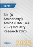 Bis-(6-Aminohexyl)-Amine (CAS 143-23-7) Industry Research 2025: Global and Regional Market Trends 2019-2024 and Forecast to 2029- Product Image